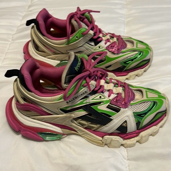 Authentic Balenciaga Track 2 Trainers Sneakers - Picture 3 of 13